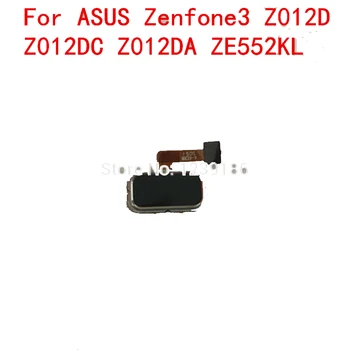 Tlačidlo domov Flex Kábel Pre Asus Zenfone 3 ZE520KL ZE552KL Odtlačkov prstov Menu Návrat Kľúčové Uznanie Senzor Flex Kábel