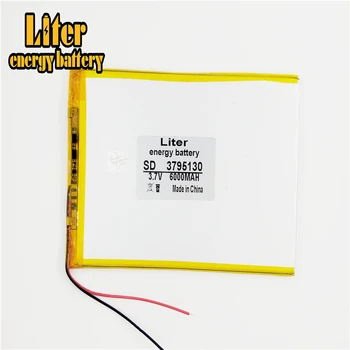 Lítium-polymérová batéria 3,7 V tablete batérie 6000 mah každú značku tabletu univerzálny nabíjateľné lítiové batérie 3795130