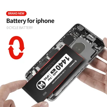 PHONEMALL AAAAA 0 cyklus 6 6S 5G 5S 7 8 Plus X Xs Max Xr 6Plus Originálne veľkoobjemový Bateria Nahradenie Batterie Pre iPhone 6S