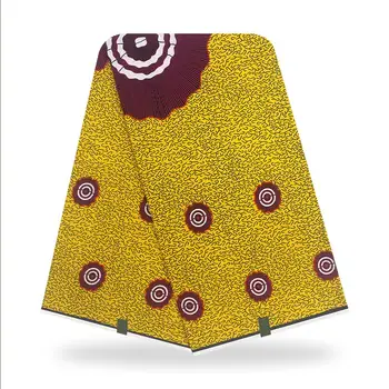 Africké textílie afriky vosk tkaniny tlače ankara textílie pre patchwork batik tissu vosk 6yard bavlnenej tkaniny na šaty