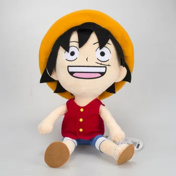 30 cm Anime Jeden Kus obrázok oblečenie pre bábiku Slamený Klobúk Luff údaje plyšové hračky doprava zadarmo