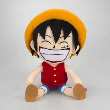 30 cm Anime Jeden Kus obrázok oblečenie pre bábiku Slamený Klobúk Luff údaje plyšové hračky doprava zadarmo