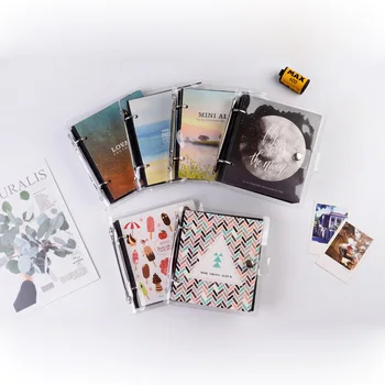 100 Vrecká 3 Palcový Loose-leaf fotoalbum Polaroid Album Film Album pre Kodak Canon Fujifilm Instax Mini 7S 8 8+ 9 25 26 90
