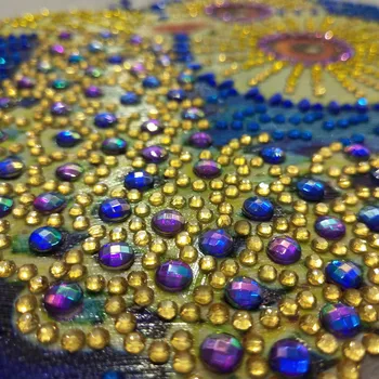 Špeciálne Tvarované Diamond Maľovanie DIY 5D Čiastočné Vŕtať Cross Stitch Zostavy Crystal Drahokamu Obrazu Sériové Diamond Výšivky