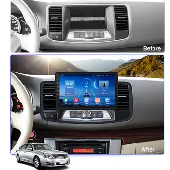 Pre Nissan Teana J32 autorádia na obdobie 2008-2013 Multimediálne Video, CD, DVD, Stereo Prehrávač Android Č 2din Autoradio s GPS Navigácie Carplay
