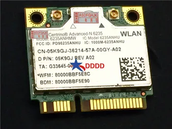 Pôvodný PRE Dell Latitude E6440 Wi-Fi Karty 6235ANHMW 5K9GJ 05K9GJ CN-05K9GJ plne testované