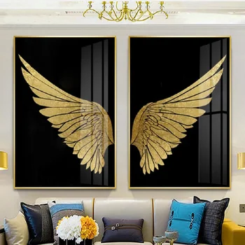 Moderné Abstraktné Sen Krídlo Wall Art Plátno na Maľovanie Galéria obrázkov Plagáty a Tlačí na Obývacia Izba Interiér Domova