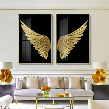 Moderné Abstraktné Sen Krídlo Wall Art Plátno na Maľovanie Galéria obrázkov Plagáty a Tlačí na Obývacia Izba Interiér Domova