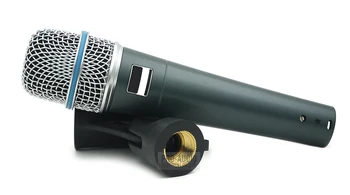 2 ks/Veľa Triedy A BETA57A Profesionálny Výkon Dynamické Káblový Mikrofón BETA Ručné 57A Mikrofón Pre Karaoke show Live Vokály Fáze