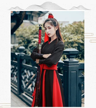 Čínske Ľudové Tanečné Kostýmy Ženy Tradičné Hanfu Oblečenie Žien Tang Fáze Cospaly Šaty Lady Šermiar Tanečné Oblečenie