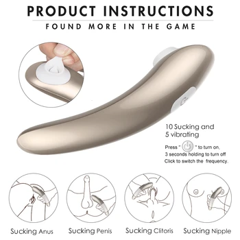 Stimulátor Klitorisu 10 Sacie Silný Módoch Air Pulse Tlaková Vlna Technológie Vodotesný Silikónový Sexuálne Hračky Pre Ženy, Páry