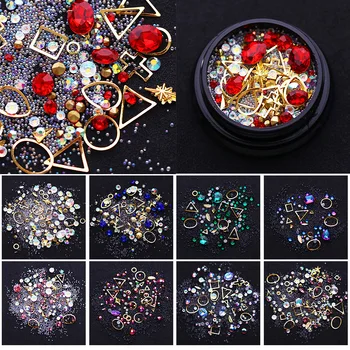 4PCS Mini Bubble bobble na Zlato, Striebro, Nail Art Kov 3D Mix Rám Šperky Náplň UV Epoxidové Živice Formy Tvorby Náplň Pre DIY Jewelr