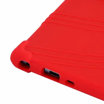 Silikónový Stojan Tabletu Späť Prípade Lenovo TAB4 10plus X704L X704F Tablet od spoločnosti Lenovo TAB4 Karta 4 10 TB-X304L TB-X304F/N Kryt+Pero