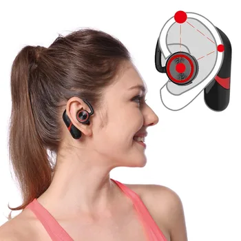XGODY S800 TWS In-Ear Športové Slúchadlá Bluetooth 5.0 Nepremokavé Bezdrôtové Stereo Slúchadlá Šumu Slúchadlá Mikrofón pre Telefón