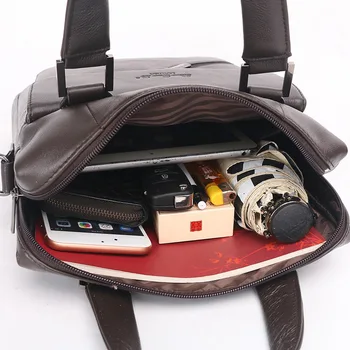 Originálne Kožené Aktovky Mužov Taška cez Rameno Business brašna Muž Crossbody tašky pre mužov Office iPad, Laptop Tašky Kabelky