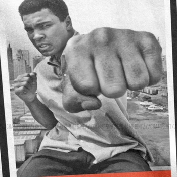 Legenda Muhammad Ali pánske Tričko Box, Boxer Športové ťažkej Váhe Bežné Tričko Krátky Rukáv T-Shirts Bavlna Darček Topy