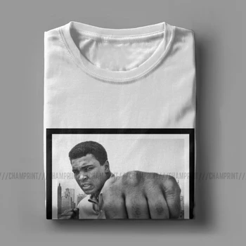 Legenda Muhammad Ali pánske Tričko Box, Boxer Športové ťažkej Váhe Bežné Tričko Krátky Rukáv T-Shirts Bavlna Darček Topy