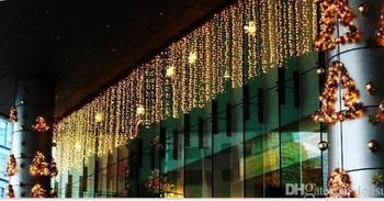 3M*1M. 6M*1M LED lumineuse opony svetlá pre svadby, Vianočné Girlandy dovolenku strany luminaria svadobné dekorácie svetlá