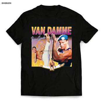 Jean-Claude Van Damme T-Shirt mužov tričko mužov značky teeshirt mužov letné bavlnené tričko