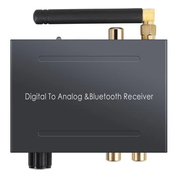 LiNKFOR 192kHz Bluetooth DAC Prevodník Digitálny Optický digitálny Koaxiálny v ýstup RCA 3,5 mm Analógový Audio Prevodník s Bluetooth Prijímač