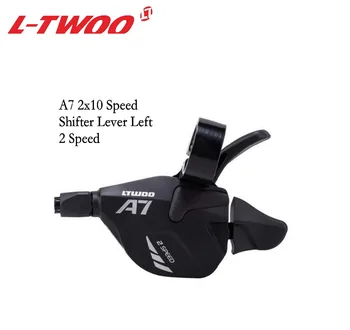 LTWOO Sada LTWOO A7 2X10 Rýchlosť radiaca páka páka+Prednej /Zadnej Prehadzovačky pre MTB Bike 20speed Kazeta Prevodov 32T 36T 40T