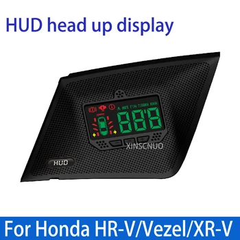 OBD Auto HUD Head Up Display Pre Honda Vezel/HR-V HRV/XR-V XRV 2013-2019 Digitálny Rýchlomer Auto OBD2 displej