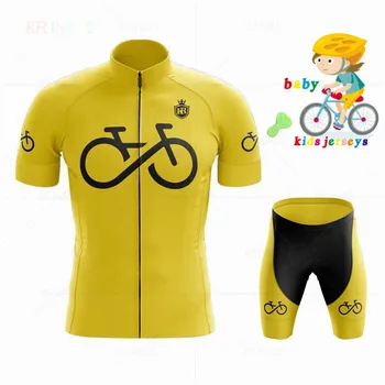 Cyklistický Dres Nastaviť 2020 Hansgrohe Priedušná Detské Letné Cyklistické Oblečenie Chlapci Outdoorové Športové Oblečenie, Bicykle Jednotné