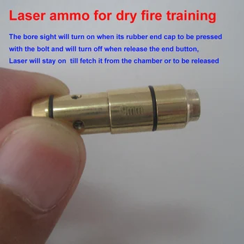 9mm Laser Munície,Laserové Guľka, Laserové Munície, Tréner Pištole Laserové Kazety pre Suché Oheň, pre Streľbu Školenia