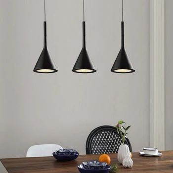 Moderný jednoduchý Návrhár Led Svetiel Prívesok minimalistický Závesné Dekoratívne osvetlenie pre Spálne, Obývacie Domova