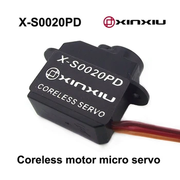 XINXIU X-S0020PD-JR RC Digitálne Servo 2g Micro Plastové Výstroj Coreless Motorových Servo 3.7-6V pre RC Auto, Lietadlo, Vrtuľník, Robot
