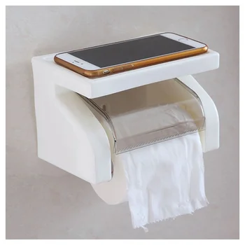 Nepremokavé Toaletného Papiera Držiak Tkaniva Roll Stojan Box s Polica Police Kúpeľňa