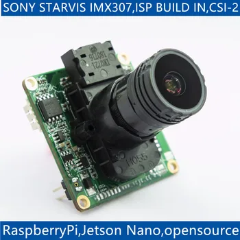 CS-MIPI-IMX307 pre Raspberry Pi 4/3B+/3 a Jetson Nano XavierNX, IMX307 MIPI CSI-2 2MP Star Light ISP Modul Kamery