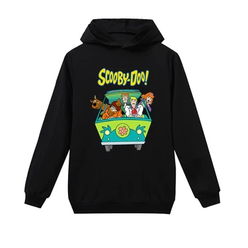 Nové Scooby Doo A Shaggy Chlapci Hoodies Deti, Oblečenie Pre Deti, Mikiny Vtipné Detské Oblečenie Tlač Dievča Topy Cartoon Mystery Stroj