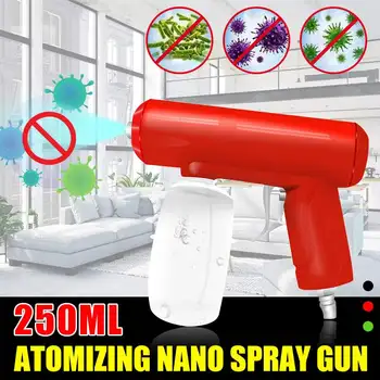 250ML Prenosné nano sprej na dezinfekciu zbraň Atomizing Dezinfekcia Nano Pary Striekacia Pištoľ Fogger Stroj Postrekovač Pre Domáce Kancelárie