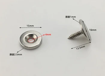 Posuvné dvere sacie Micro-silné magnetické absorpcie, Širokú škálu aplikácií,Kruhové magnety s otvorom, Nábytok Hardvér