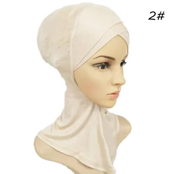 V9 20pcs Vysoko kvalitné dvojvrstvové underscarf hidžáb spp vnútorné viečko bavlna môže choosec farby