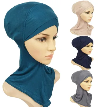V9 20pcs Vysoko kvalitné dvojvrstvové underscarf hidžáb spp vnútorné viečko bavlna môže choosec farby