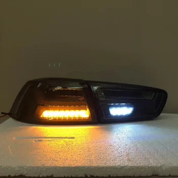 Výrobca pre Auto zadné svetlo pre Lancer LED zadné svetlo 2008-2017 pre EVO koncových svetiel s LED Kĺzavý Signálneho svetla