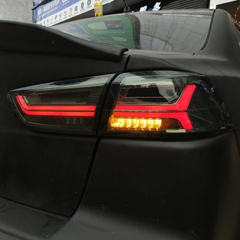 Výrobca pre Auto zadné svetlo pre Lancer LED zadné svetlo 2008-2017 pre EVO koncových svetiel s LED Kĺzavý Signálneho svetla