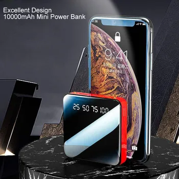 20000mah Mini power bank Jedinečný Dizajn Externé Batérie Powerbank Pre iPhone Android Xiao Chytrý Telefón Poverbank