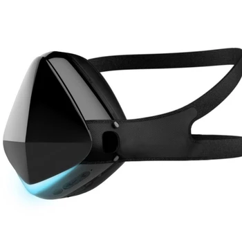 Inteligentné Elektrické Masku na Tvár USB Nabíjateľné Čistenie Vzduchu Respirátor 2 Rýchlosti Ventilátora v Režime Úst Kryt pre Outdoorové Športy