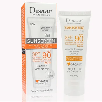 Disaar Tela, Tváre opaľovací Krém Krém Sunblock Pokožku Ochranný Krém Anti-Aging Olej-kontrola Hydratačné Zubov SPF 50 + SPF 90