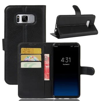 Book obal pre Samsung Galaxy S8, kartou priestoru a stojan z caseport
