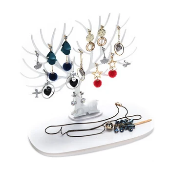 Čínsky štýl, tvorivé náhrdelník šperky úložný stojan antler treelike náušnice vešiak náramok zber displeja, stojan stojan umenie