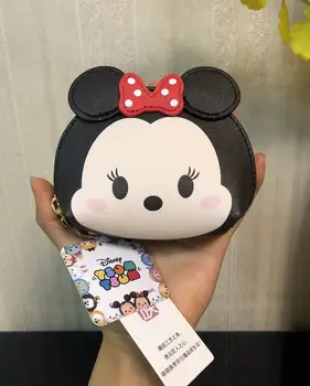 Originálne Disney 1pc Minnie Mickey prasiatko Mrazené Olaf taška Steh mince kabelku cartoon vrecku, kabelke Deti, hračka pre deti darček Bábika