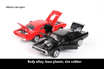 2020 NOVÝ 1:32 Simulácie auto Model Zliatiny Diecasting Inerciálnych Vrátiť auto Dodge Nabíjačku svalov vozidla deti Hračky