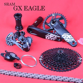 SRAM GX EAGLE 1x12s 10-50T Rýchlosť Sada Kit DUB 32/34T 170/175 Spúšť Shifter Prehadzovačka Kazeta Reťazca Kuky DESC