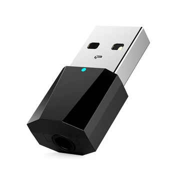Bluetooth Adaptér 3,5 mm Jack, USB do Auta Dongle pre Počítač Wireless Music Headset Bluetooth Reproduktor USB 4.2 Audio Prijímač