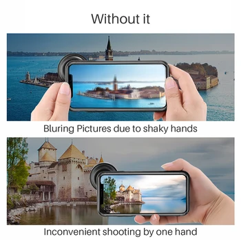 Selfie Booster Rukoväť Bluetooth Foto Stablizer Držiak s Uzávierky Vydania pre iPhone X 8 7 Xiao Huawei Samsung