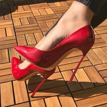 Doris Fanny 2021 Nový Príchod Ukázal prst black Red žena čerpadlá vysoké podpätky sexy dizajnér dámske topánky